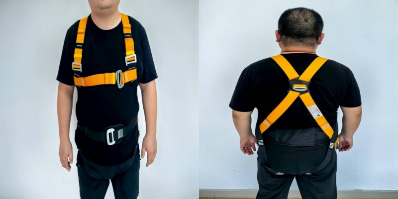Fall protection safety harness